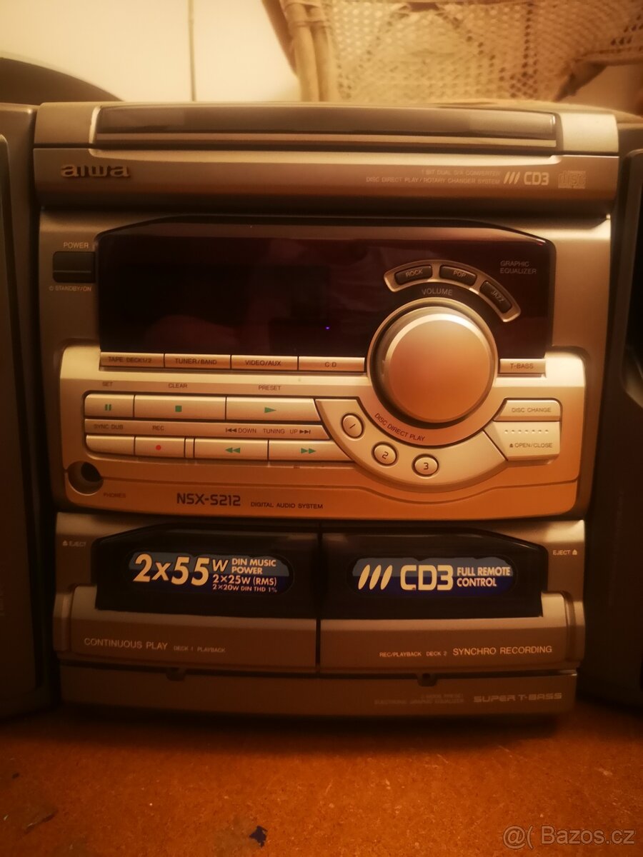 Hifi věž systém AIWA NSX-S212 - 2