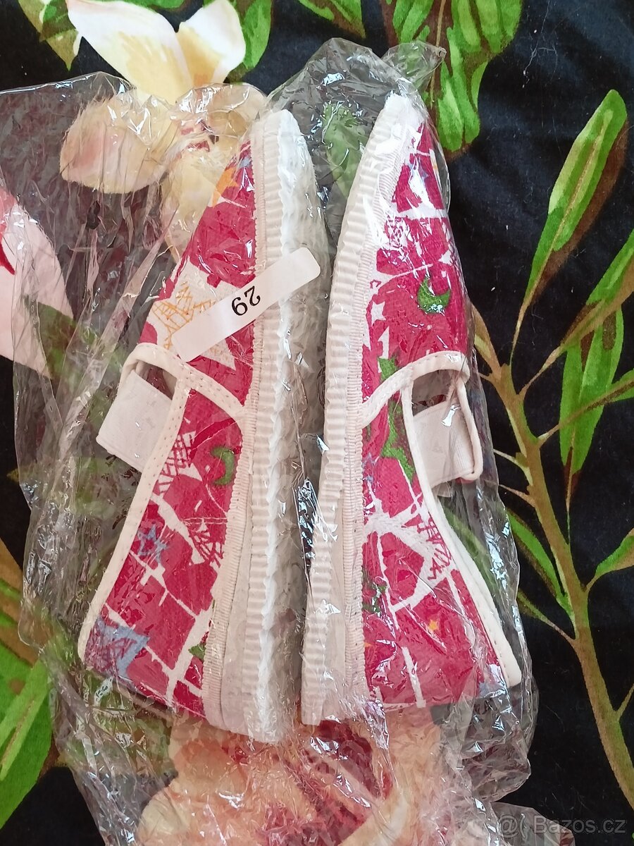 Papuče, papučky, nové, vel. 29 - 2