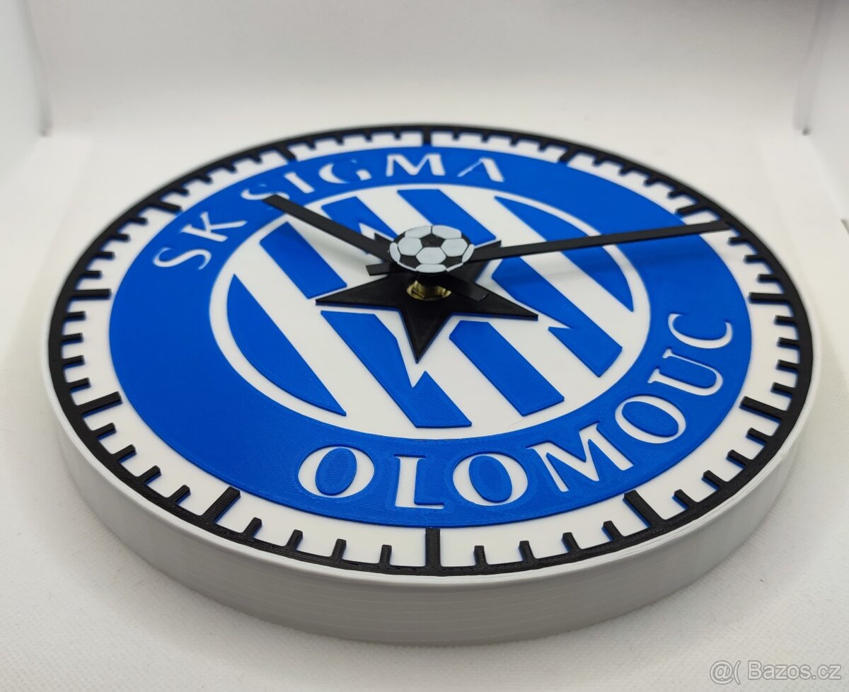 Prodám nové hodiny SK Sigma Olomouc. - 2