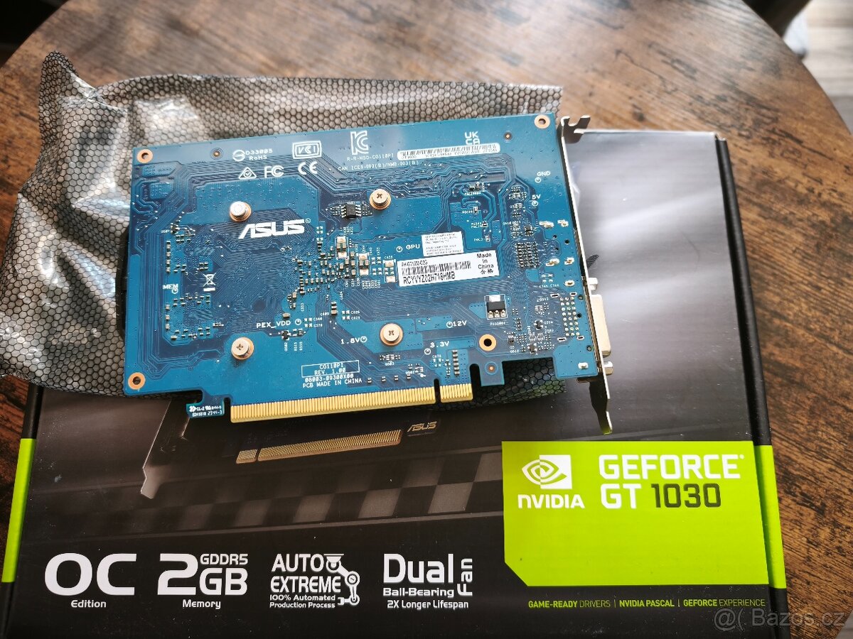 Grafická karta NVIDIA GeForce GT 1030 GB. - 2