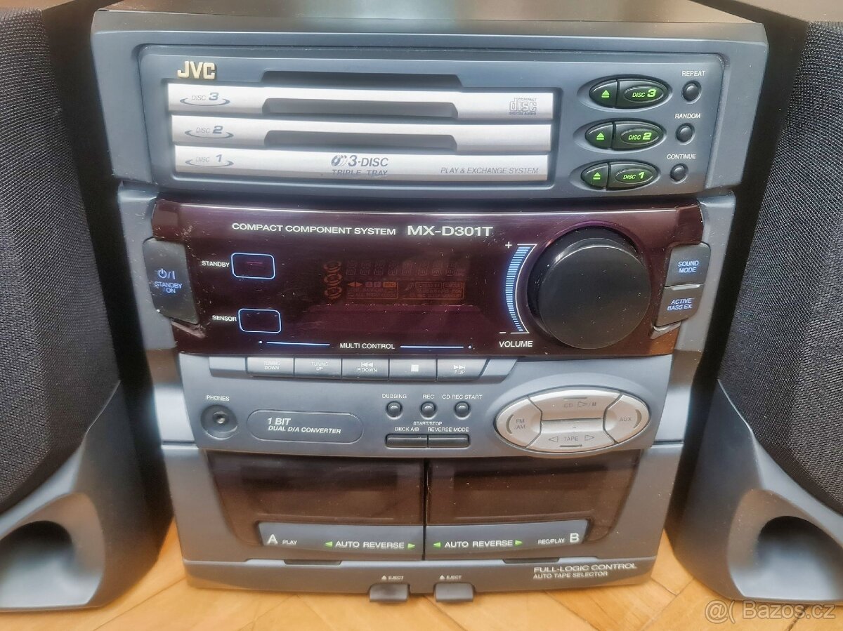 Mini věž JVC MX-D301T + 25 CD - 2