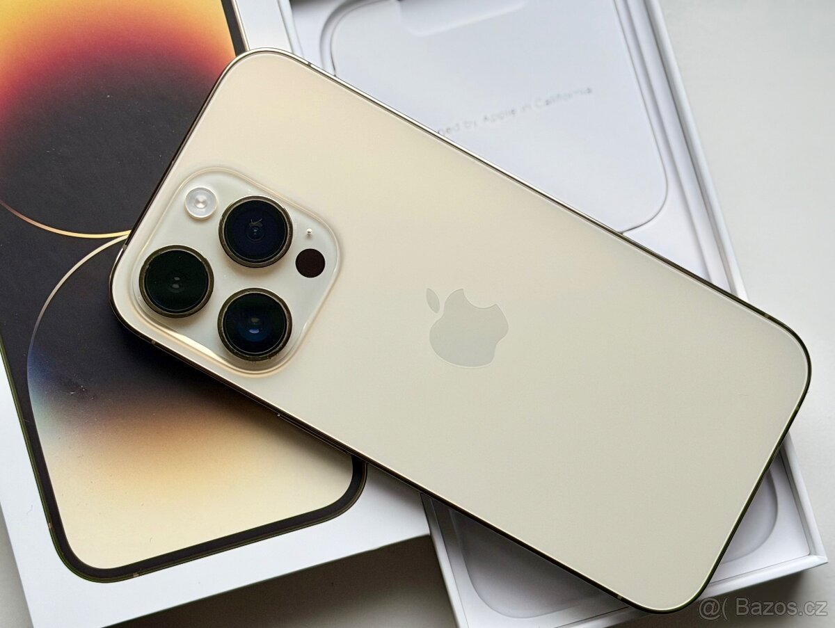iPhone 14 Pro Gold BATERIE 100% TOP - 2