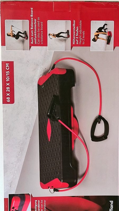 Nový Stepper 2v1 cvičící podložka Fitness - 2