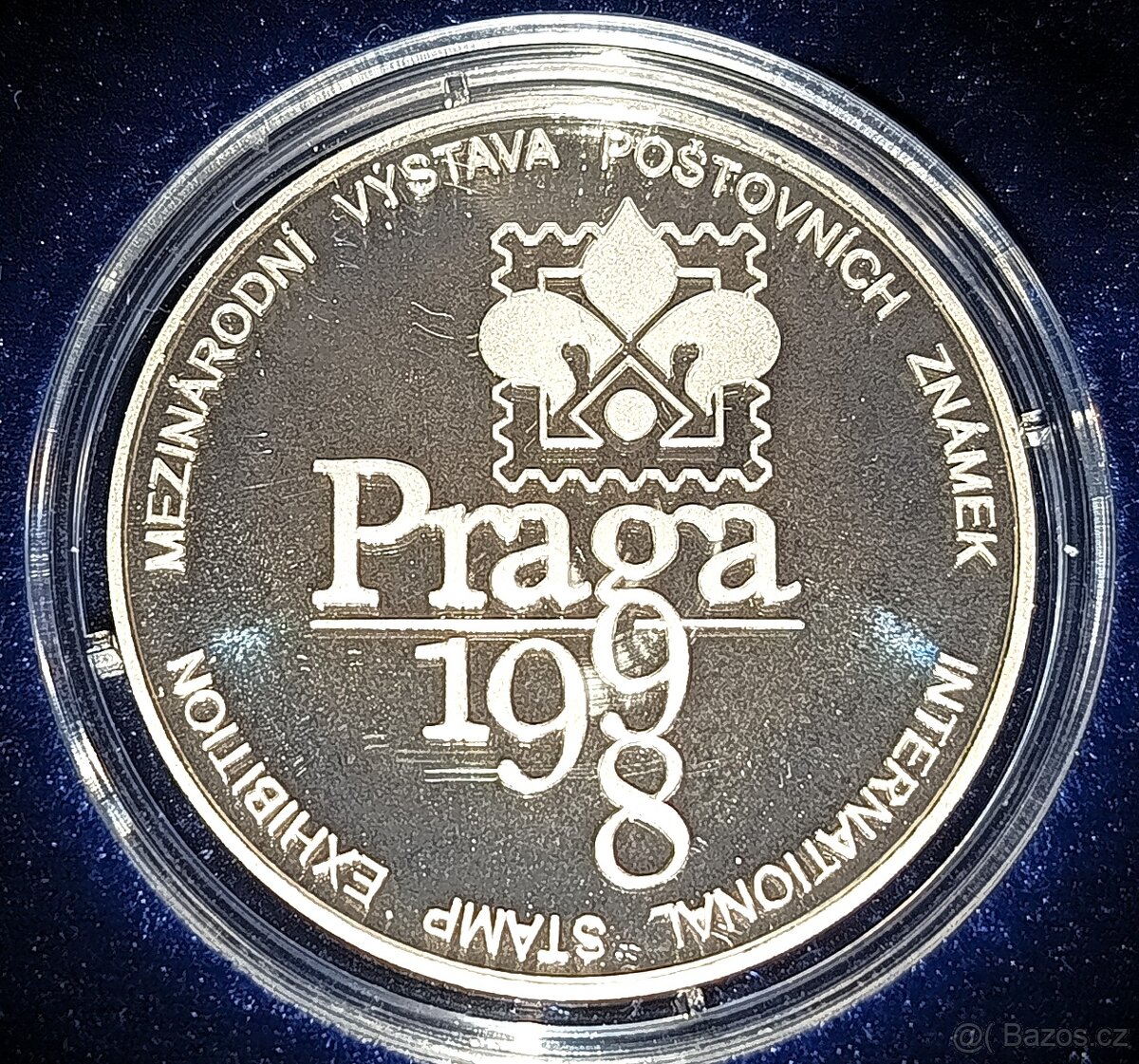 Medaile Praga 1998 Mezinárod. výstava známek - Merkur/Hermes - 2