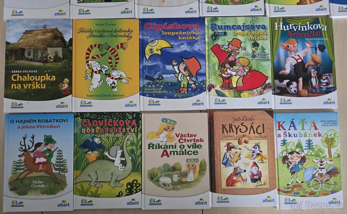 České pohádky - 16 knih - 2