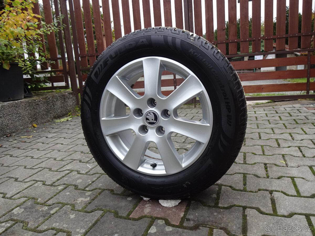 ZIMNÍ 16" 5x112 pneu 215/60R16 Superb, Passat - 2