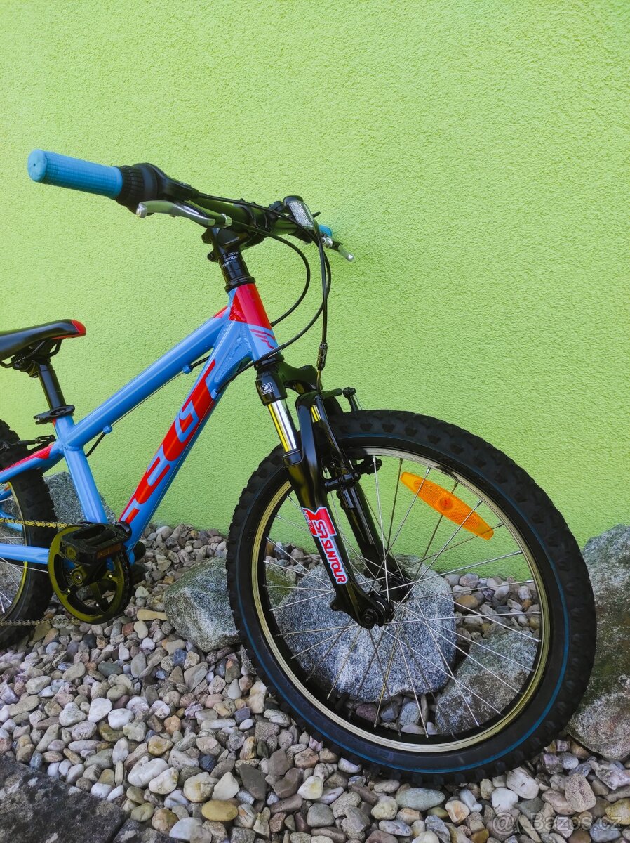 Značkové dětské kolo Felt 20" (modrá/červená) - 2