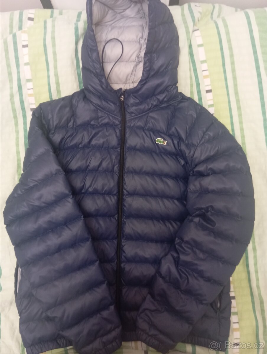 Zimní bunda velmy kvalitni Lacoste vel.56. - 2
