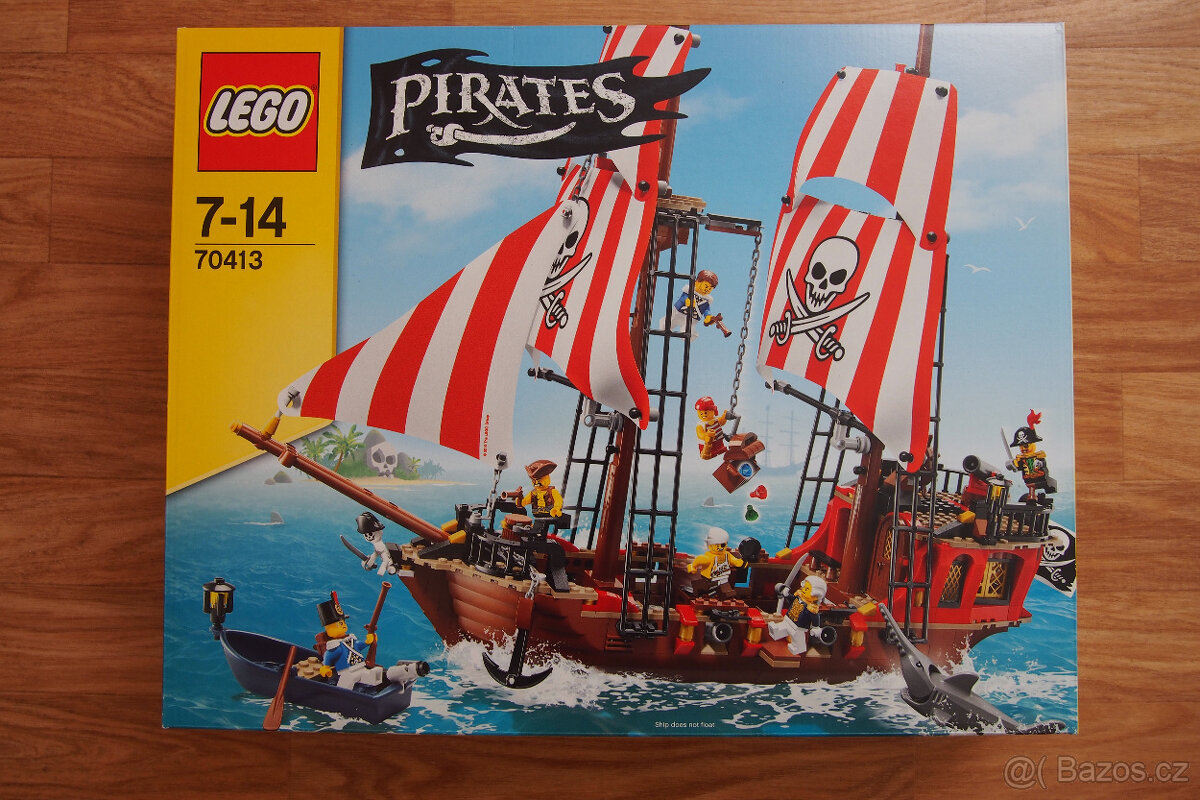 Prodám LEGO Pirates lodě MISB - 2