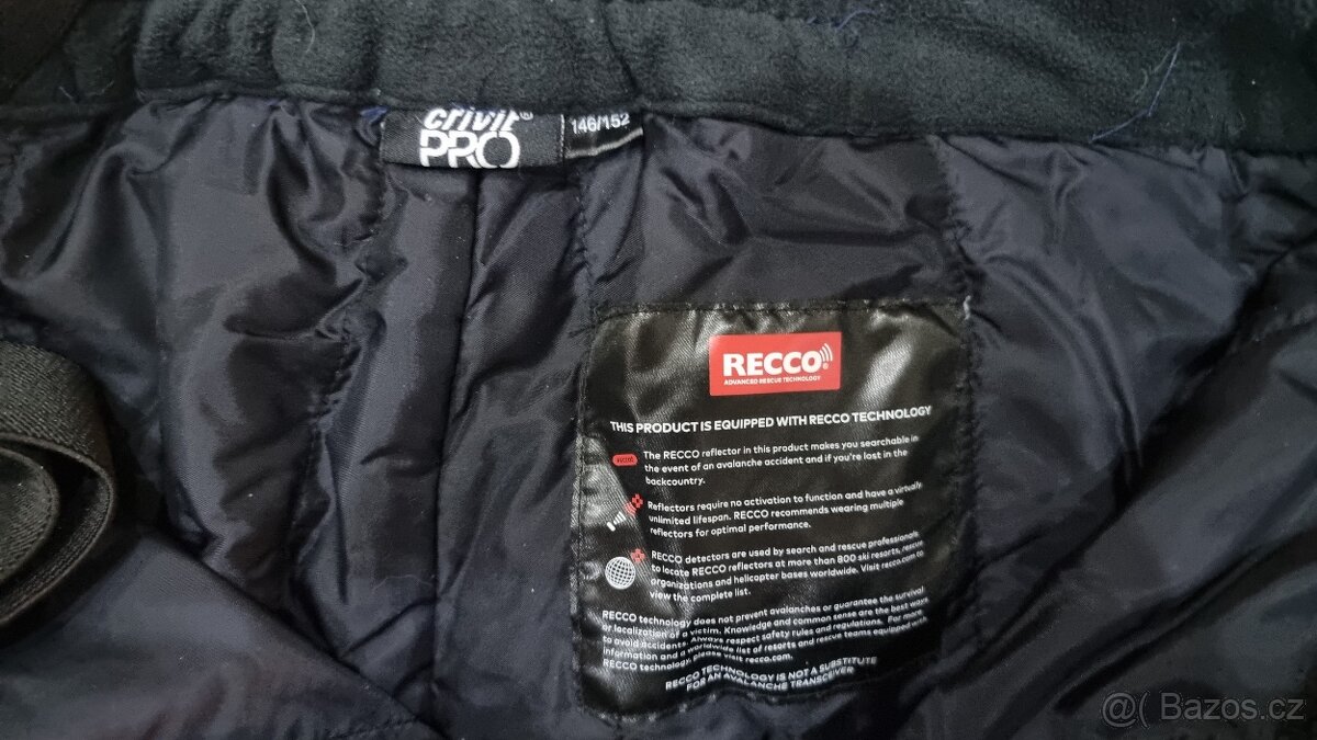 Lyžařské kalhoty v. 146/152 - 2