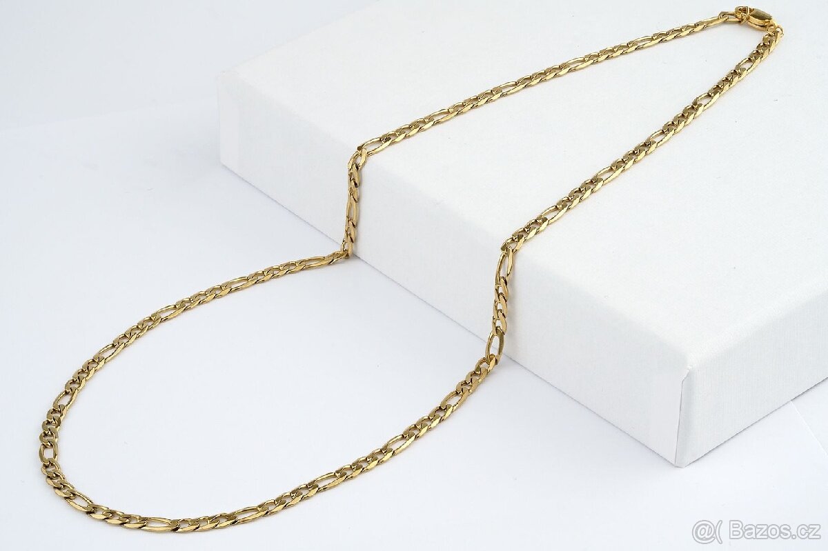 Nový pánský řetizek + náramek + hodinky - 2