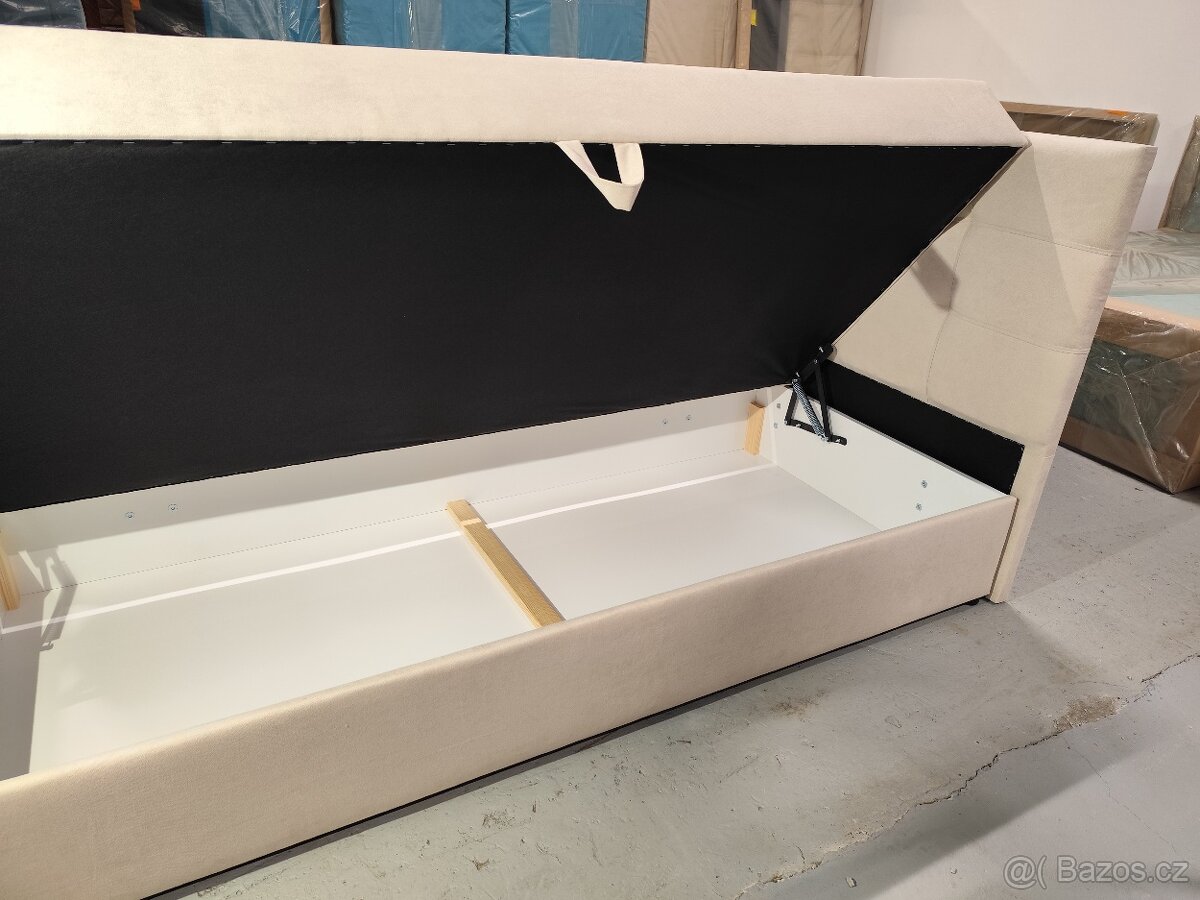180x200cm Postel Boxspring s DOPRAVOU - 2