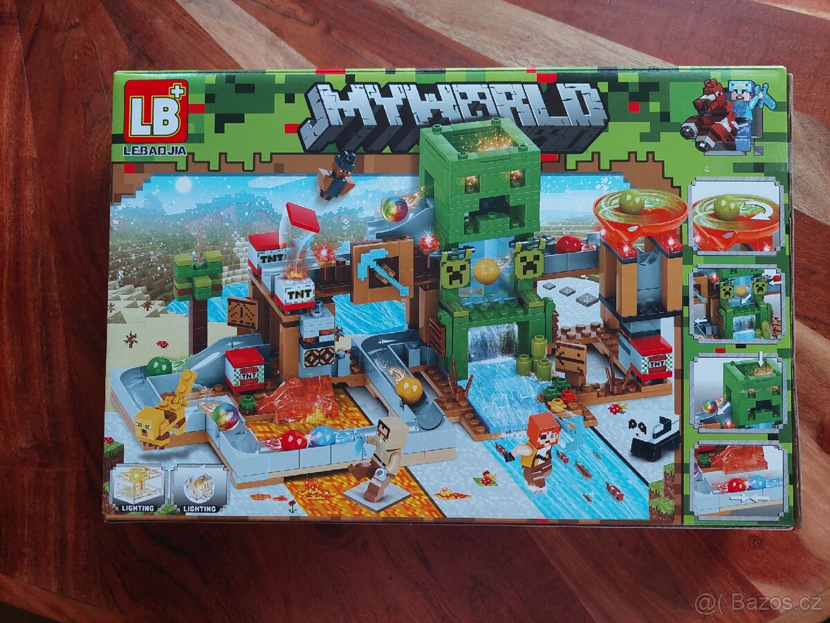 Kuličková dráha Minecraft, nová - 2