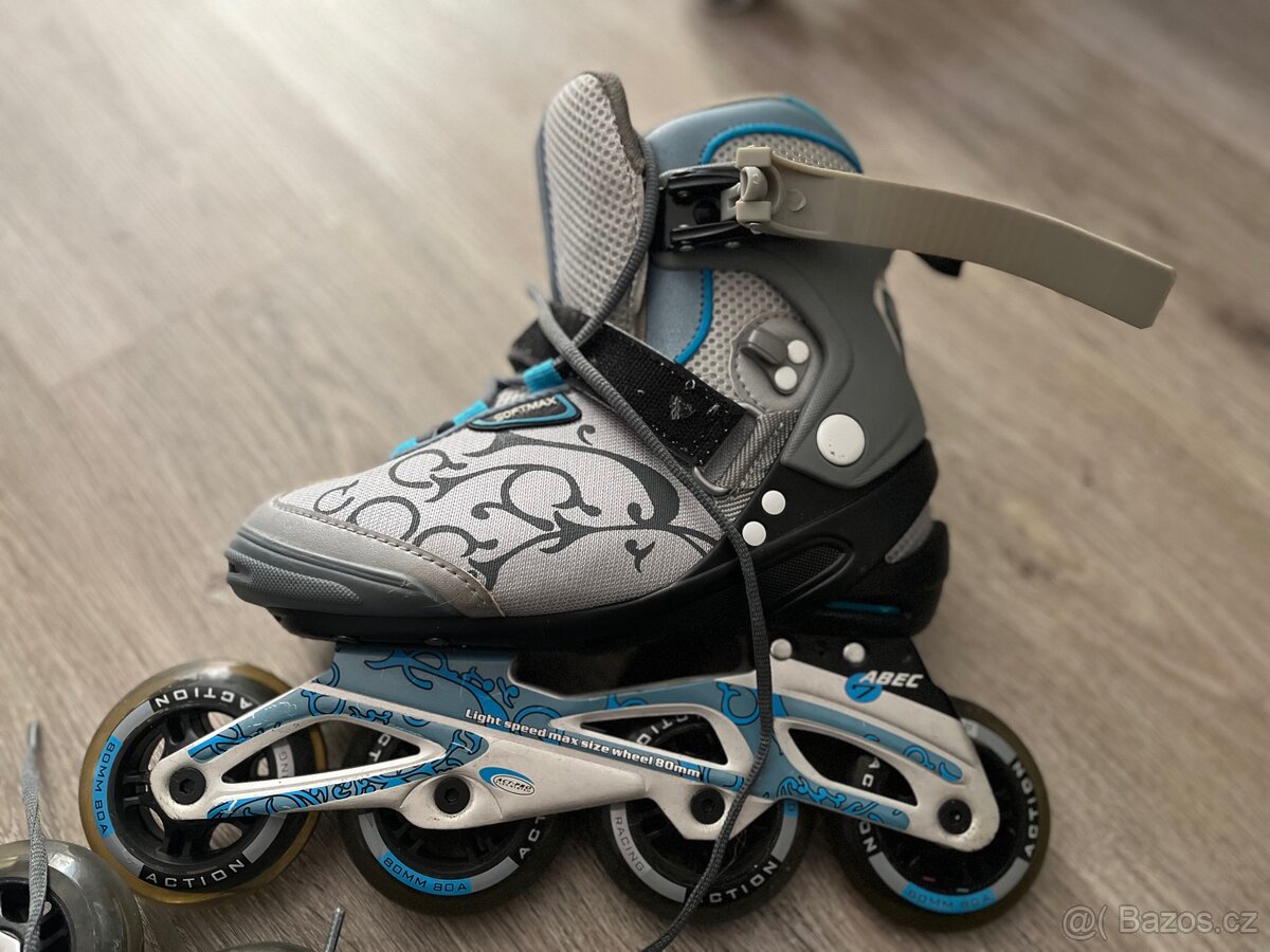 Kolečkové brusle, velikost 37 - 2