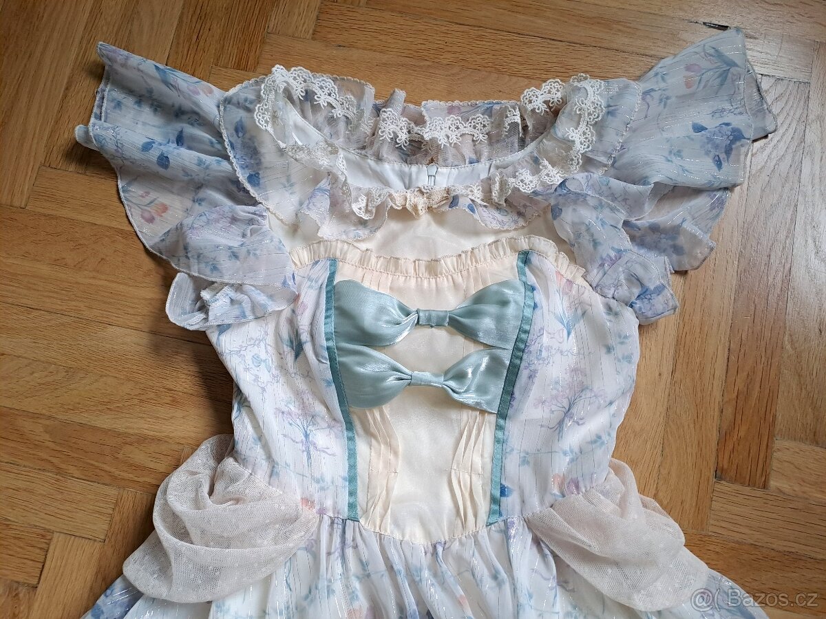 Šaty historické bohatě zdobené - 2