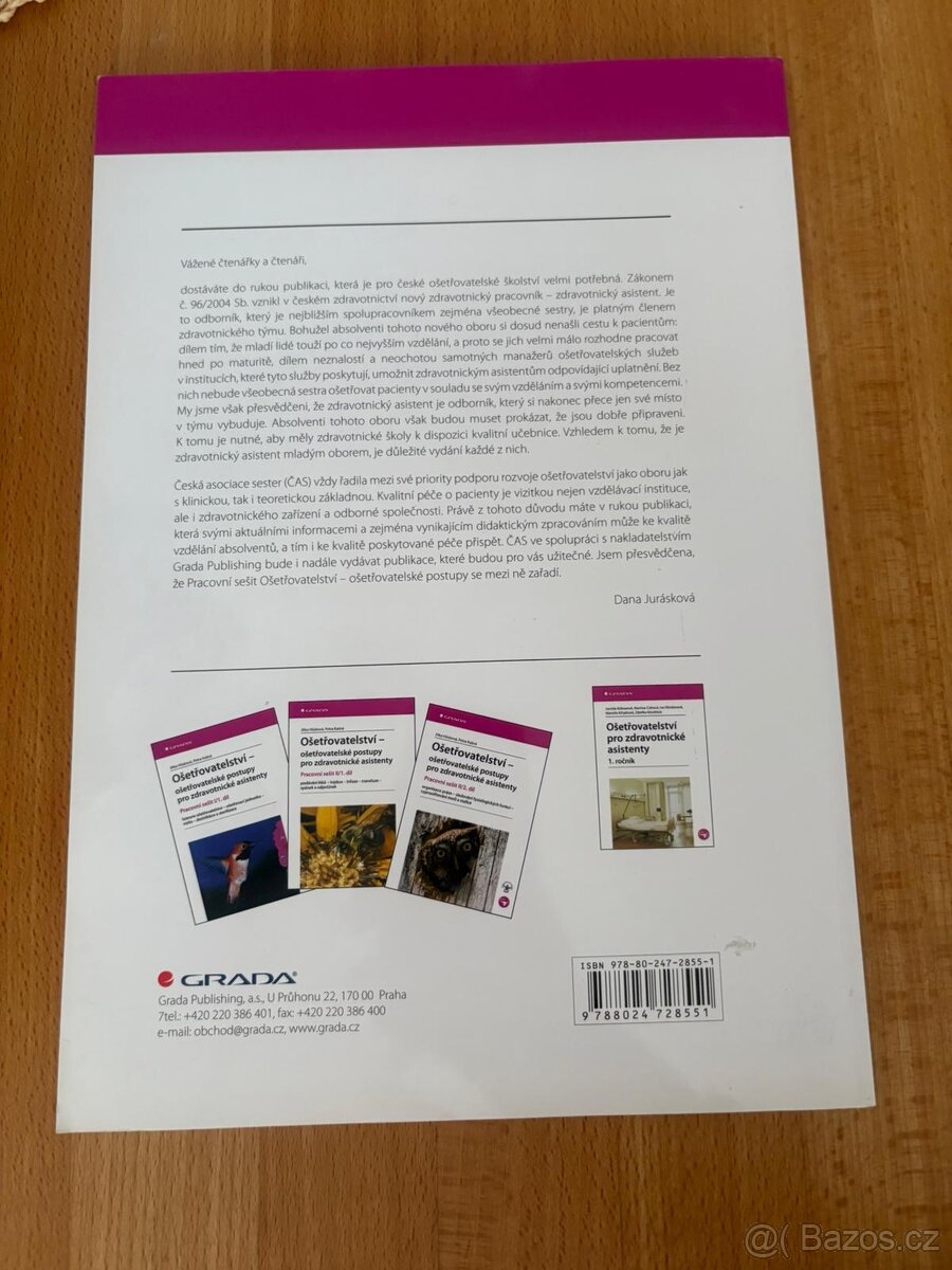 Ošetřovatelství, prac.sešit II/3.díl - 2