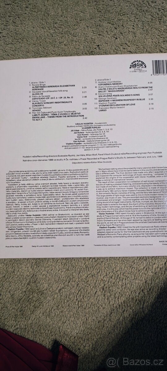 Václav Hudeček LP - 2