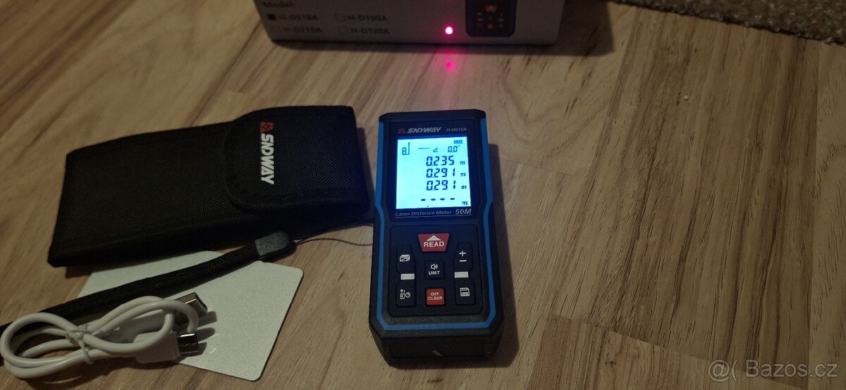 Laserový měřič vzdálenosti - 2
