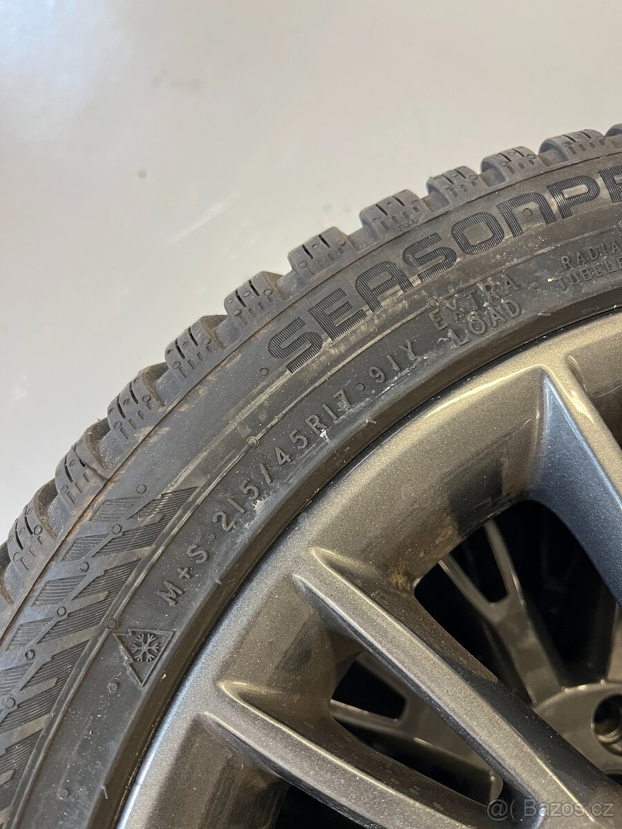 Kola Fiat 17" Po renovaci - 2