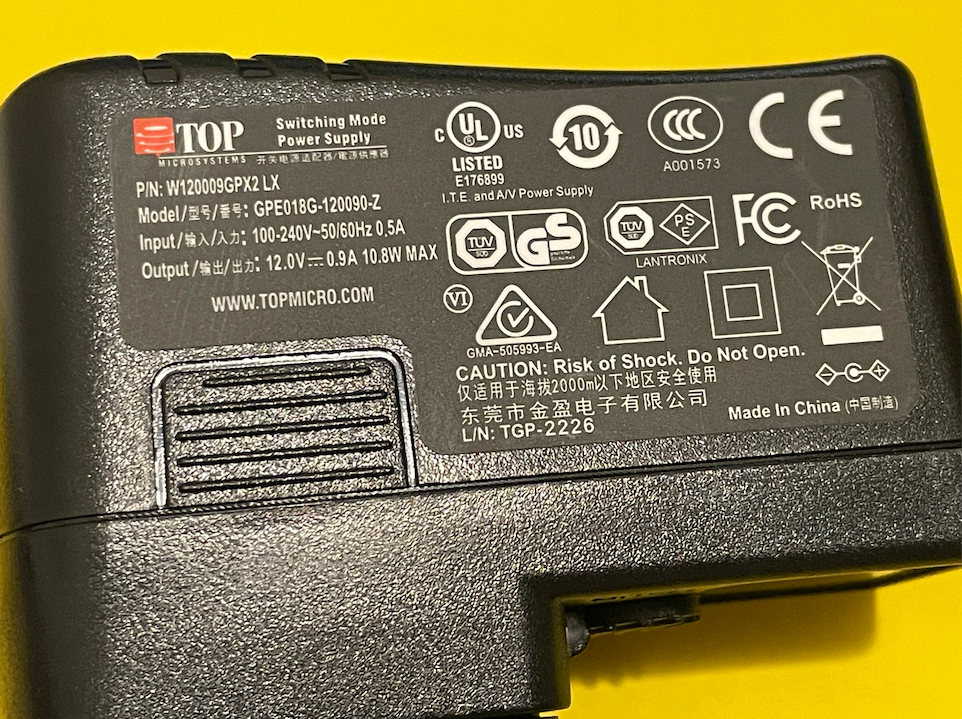 Napájecí zdroj 12V - TOP Microsystems - 2