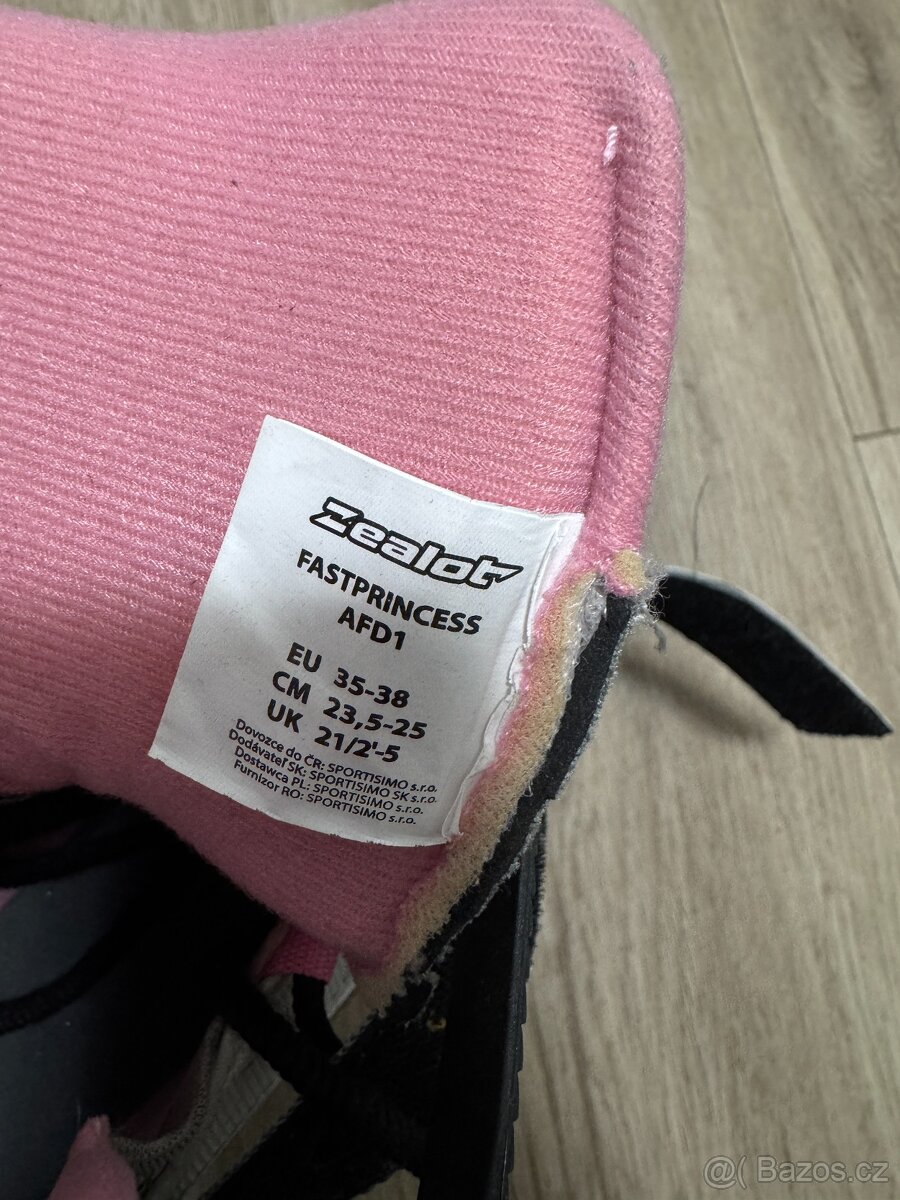 Dívčí in-line brusle rostoucí (vel. 35-38) - 2