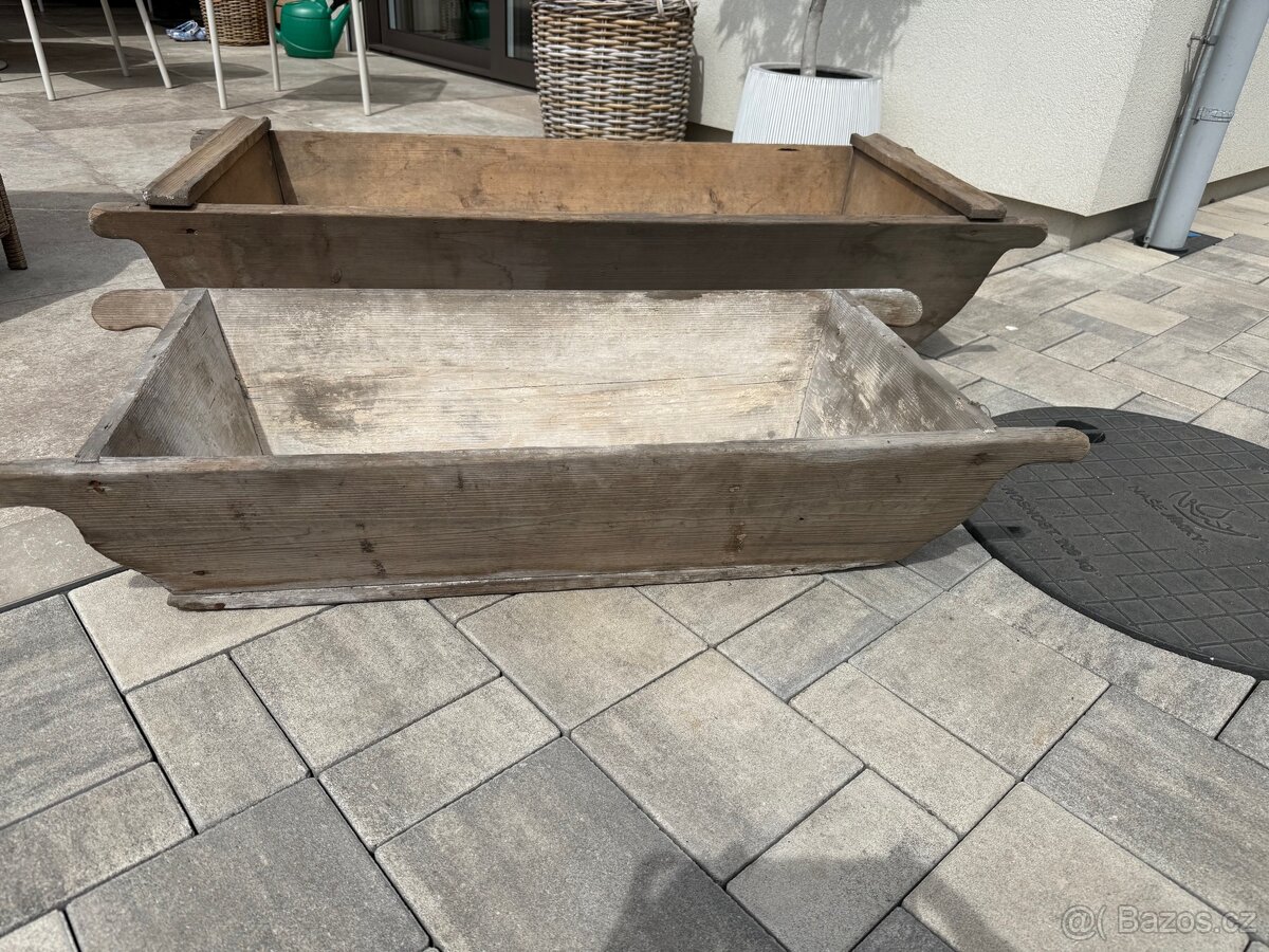 Dřevěné necky - 2