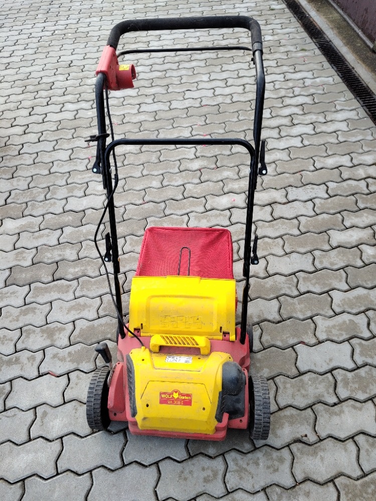 vertikutátor Wolf 1.3kw s dvěma výměnnými noži. - 2