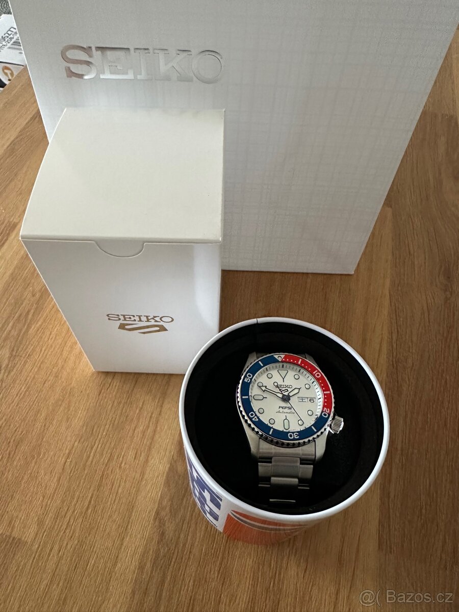 Seiko 5 Sports SKX Series x Pepsi Limitovaná edice SRPL99K1 - 2