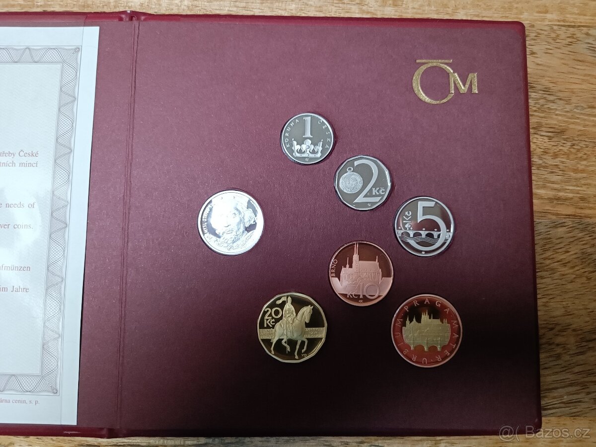 Sada oběžných mincí 2017 PROOF - 2