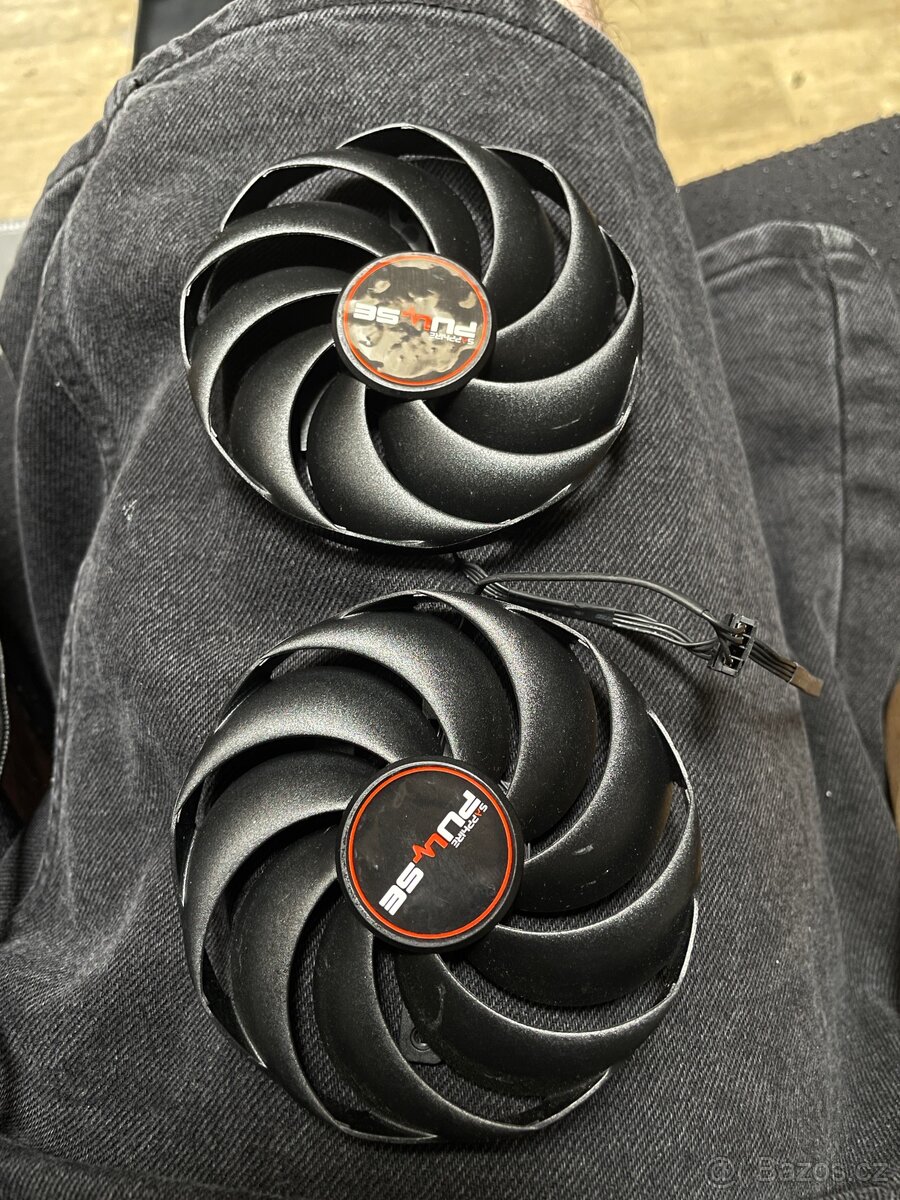 ventilátor pro grafické karty SAPPHIRE AMD RX 6600, 6600XT - 2
