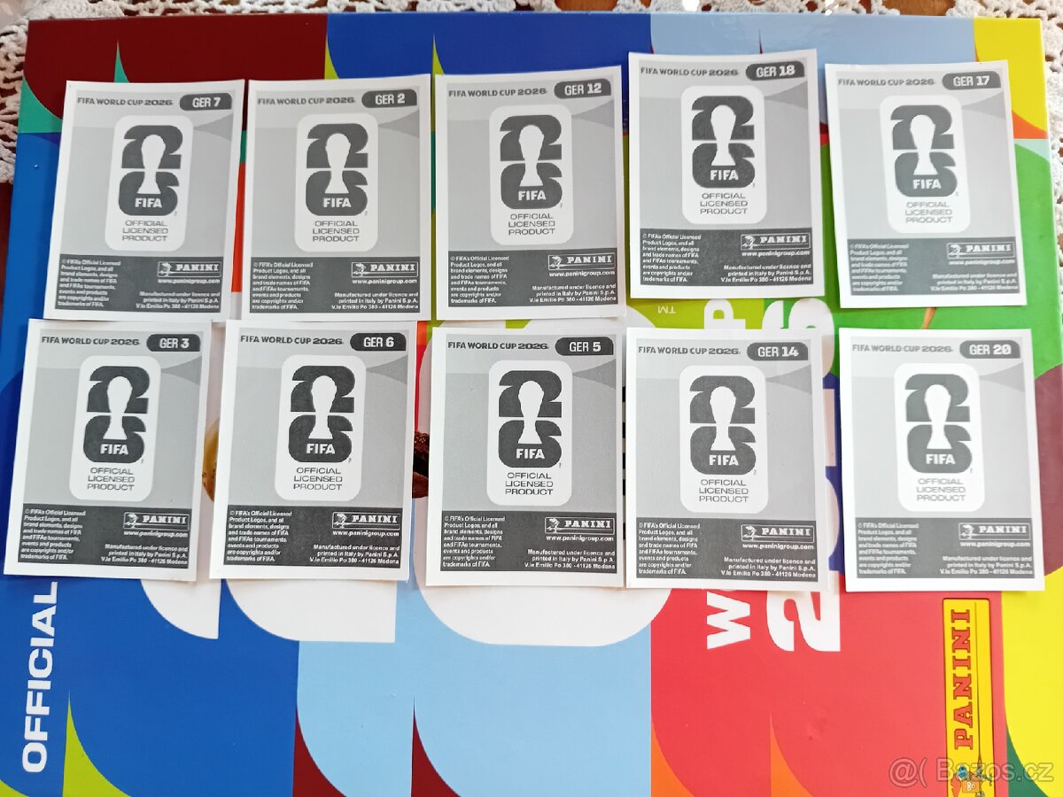 Samolepky Fifa 2026 - 2