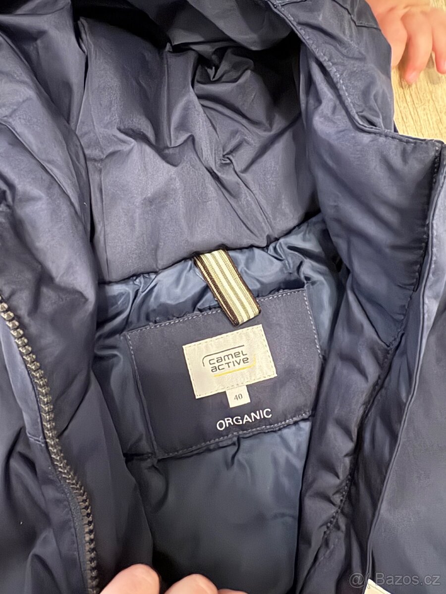 Nová tmavě modrá bunda Camel Active s kapucí – vel. 40 - 2