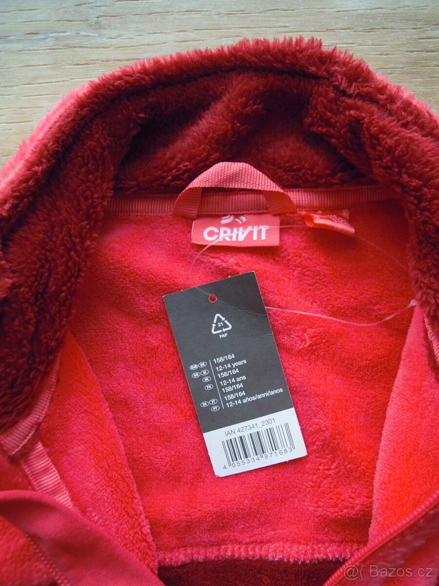 fleecová dívčí mikina Crivit - 2