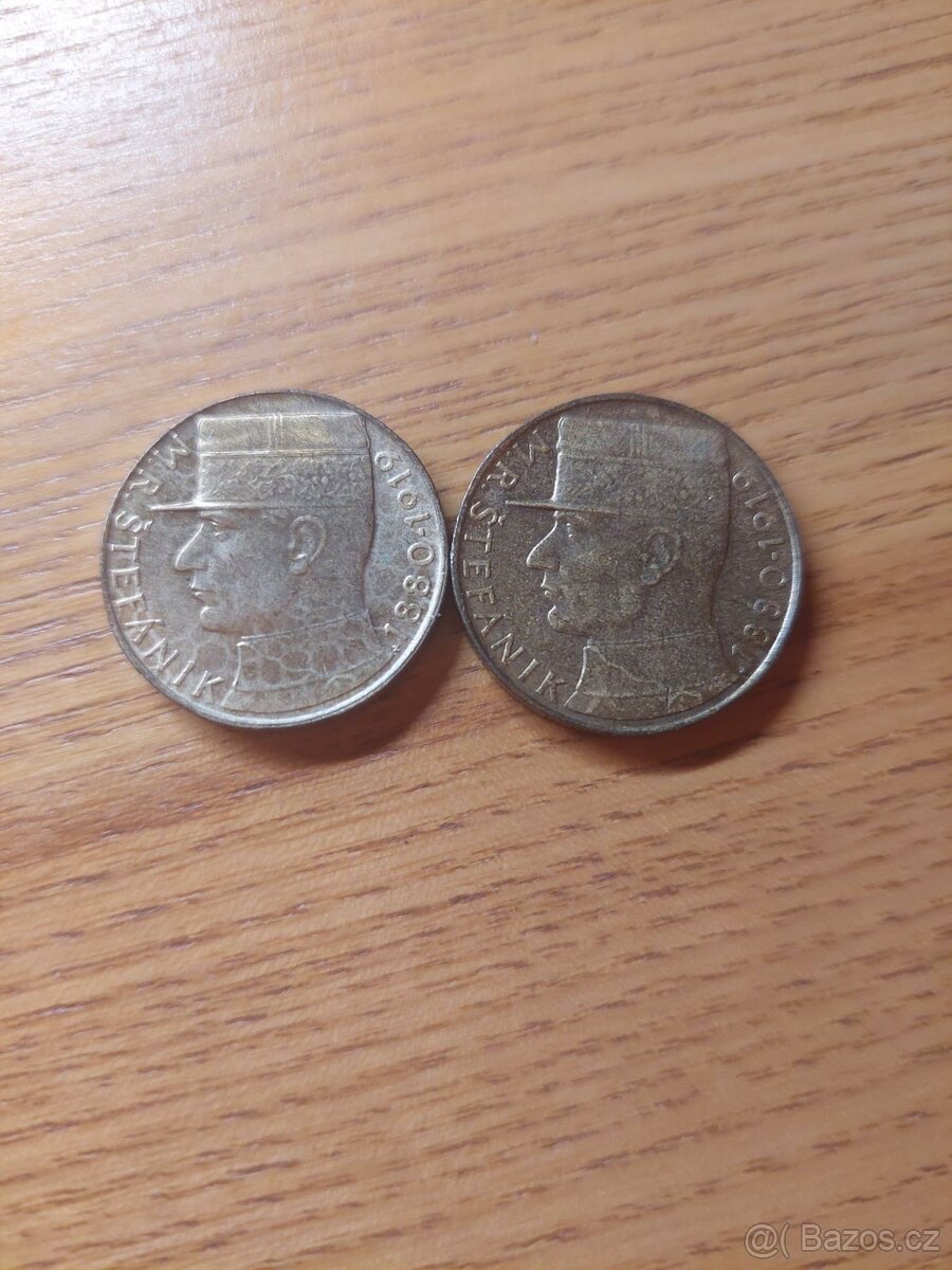 Mince 10 Kčs ČSFR - 2