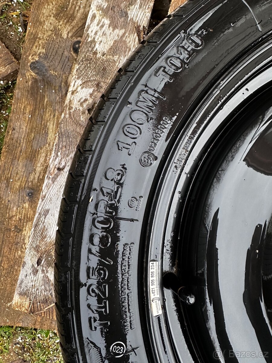 Rezervní kolo 125/80 r18 - 2