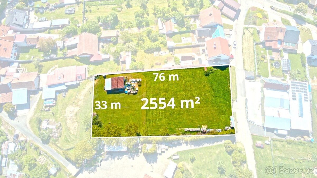 PRODEJ STAVEBNÍHO POZEMKU UHERSKÝ BROD, TĚŠOV - 2