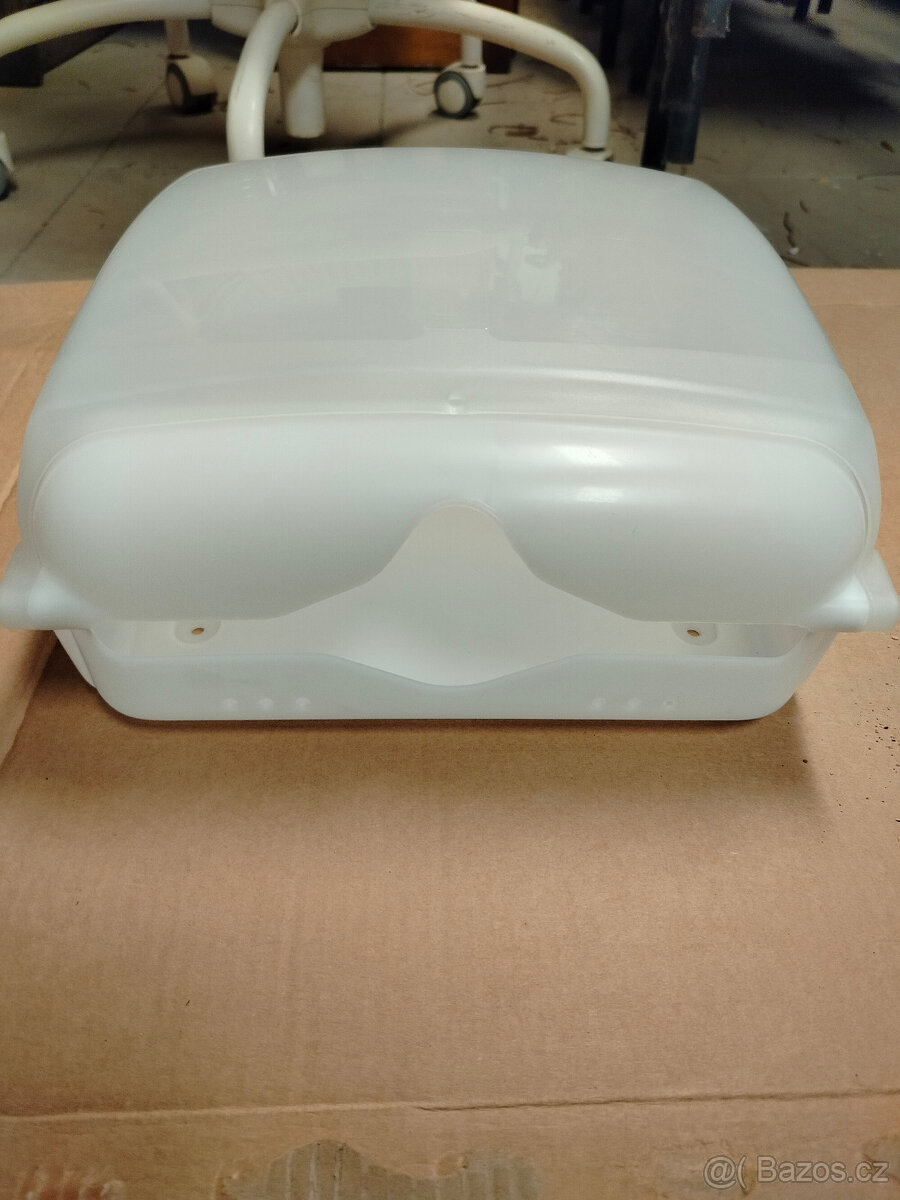 Zásobník "Hyg.Soft" plastový bílý 60703 - 2