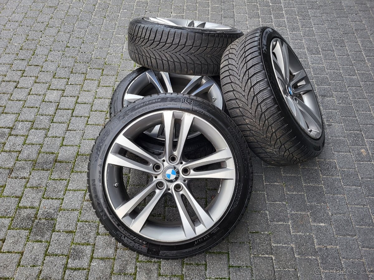Zimní originální alu kola BMW R18, zimní pneu 225/45/R18 - 2