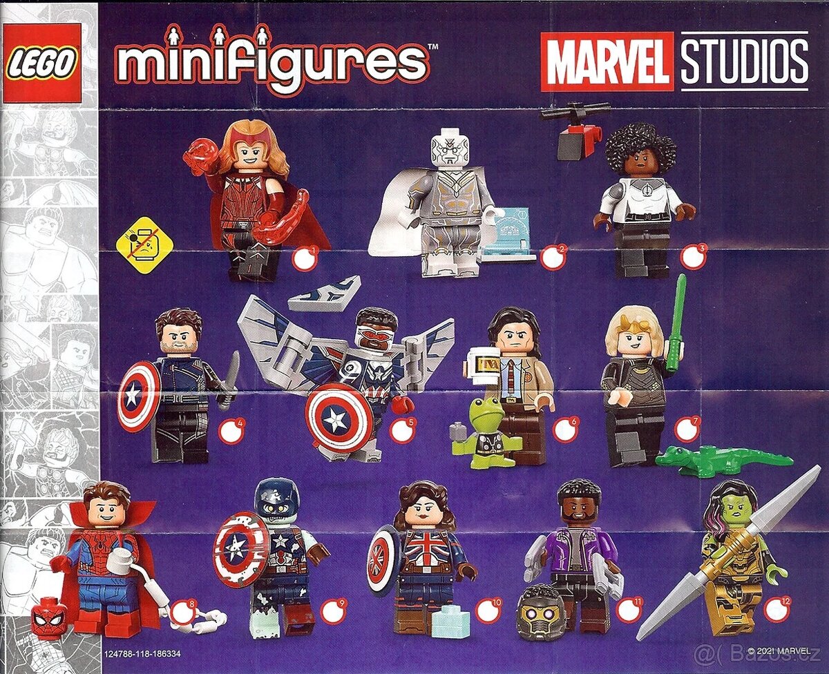Lego minifigures Marvel 1 - 71031 - 2