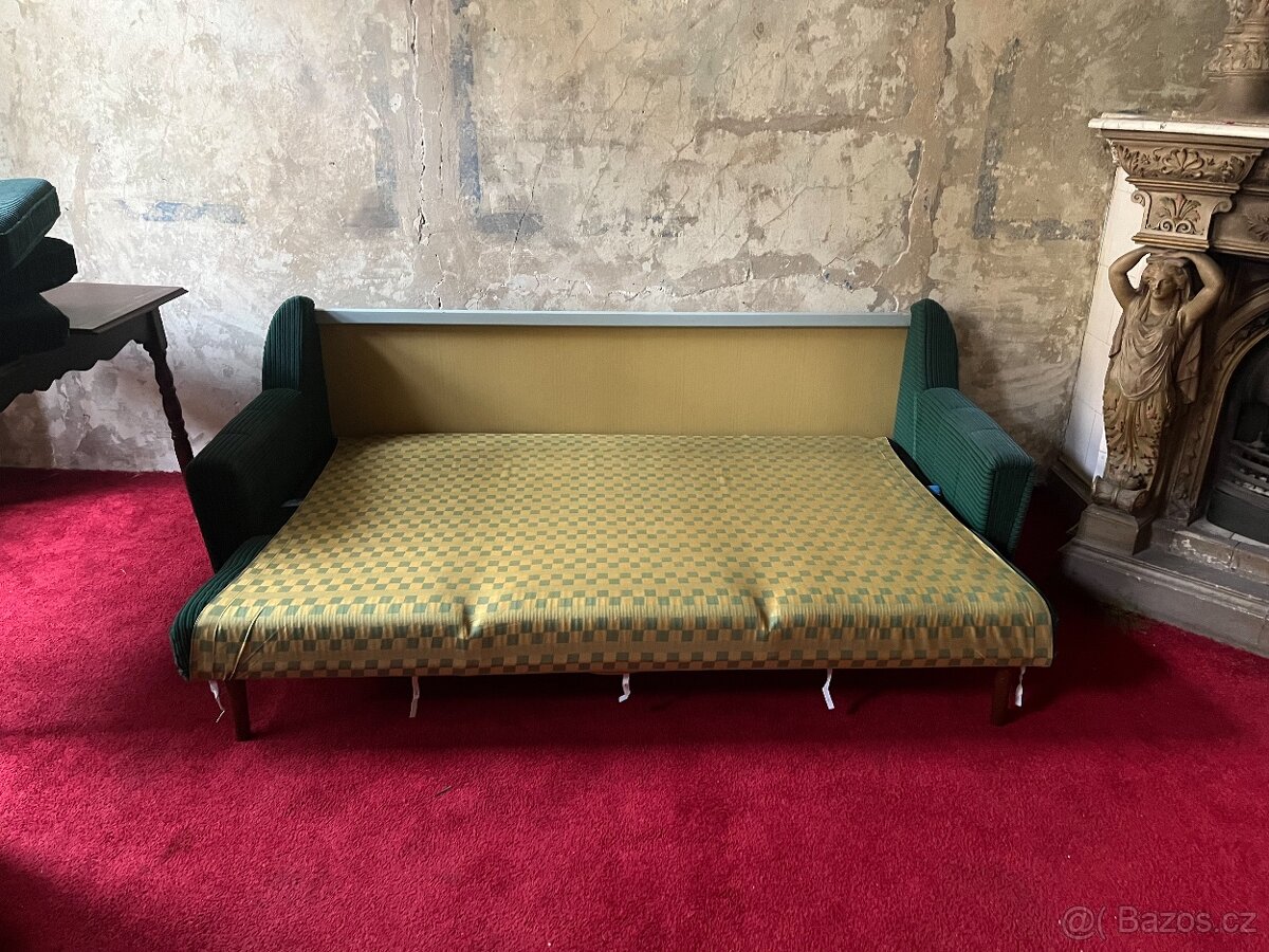 Retro rozkládací gauč - 2