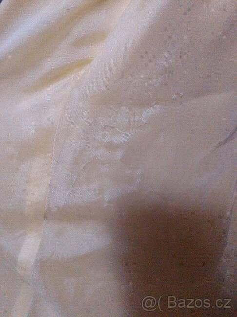 Dlouhé žluté šaty, vel. 34-36 - 2