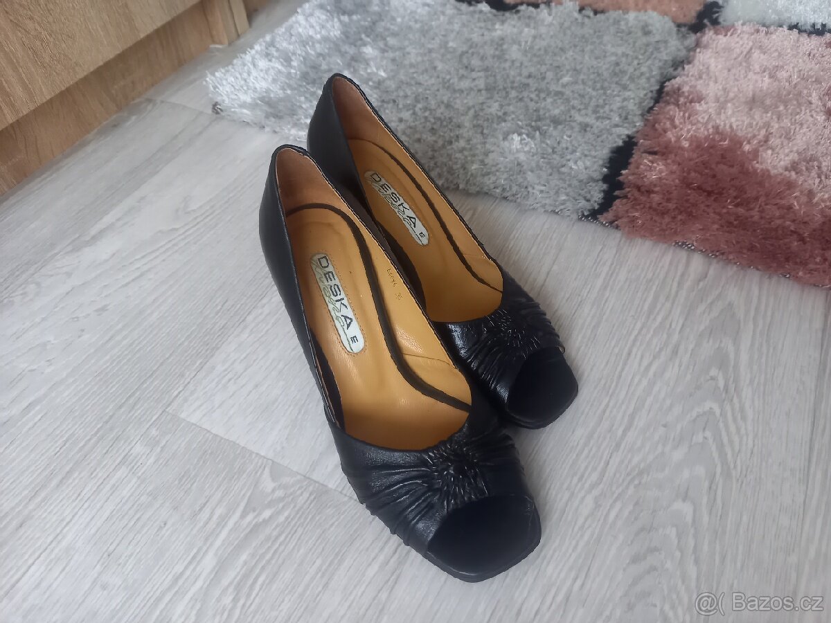 Dámské elegantní lodičky Deska vel.35 - 2