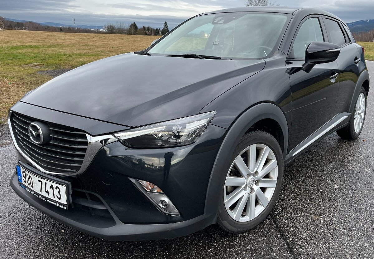 MAZDA CX-3 1.5D, r.v.2017,nová STK,ČR - 2