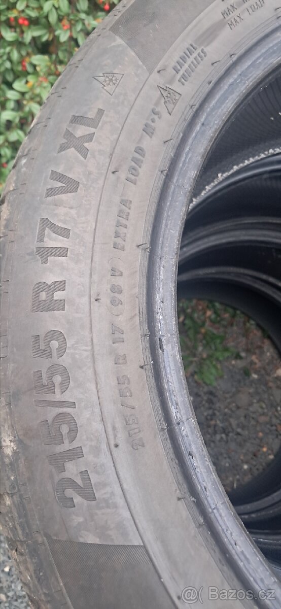 Zimni sada pneu 215 55 17 - 2