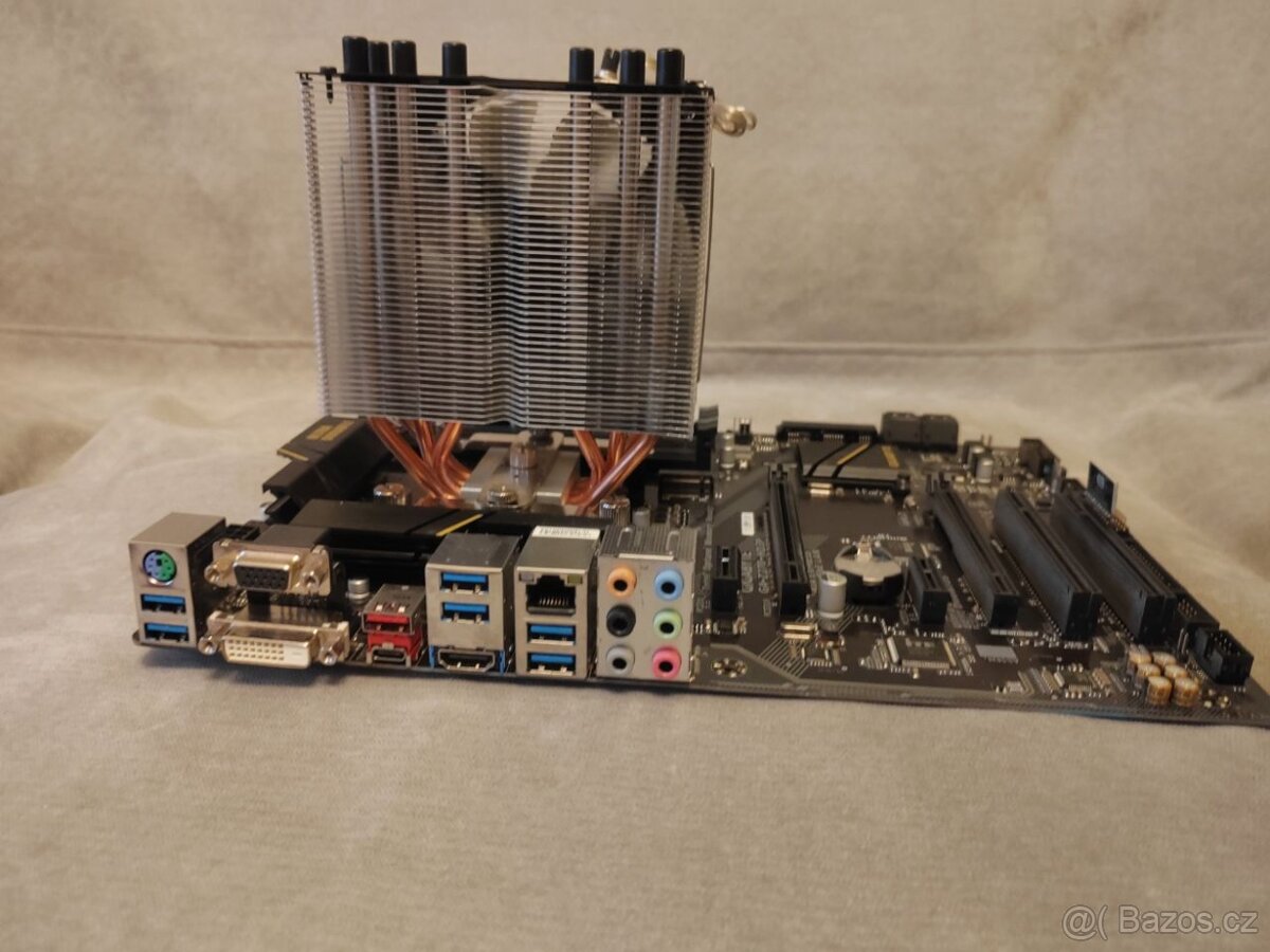 GIGABYTE Z270-HD3P + procesor Intel Core i5-7500 +chladič - 2