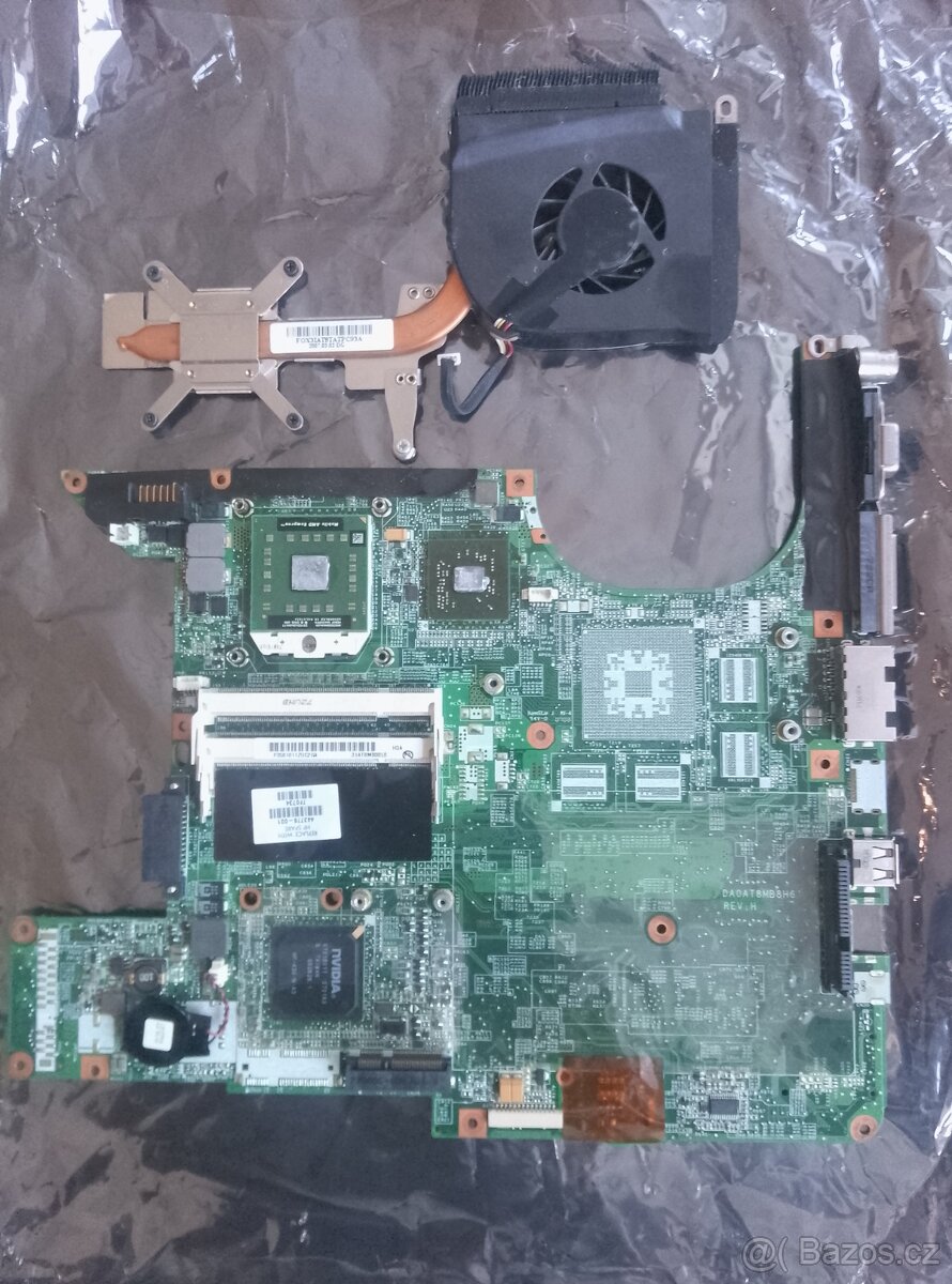 HP Pavilion dv6000 - Netestováno - na díly - 2