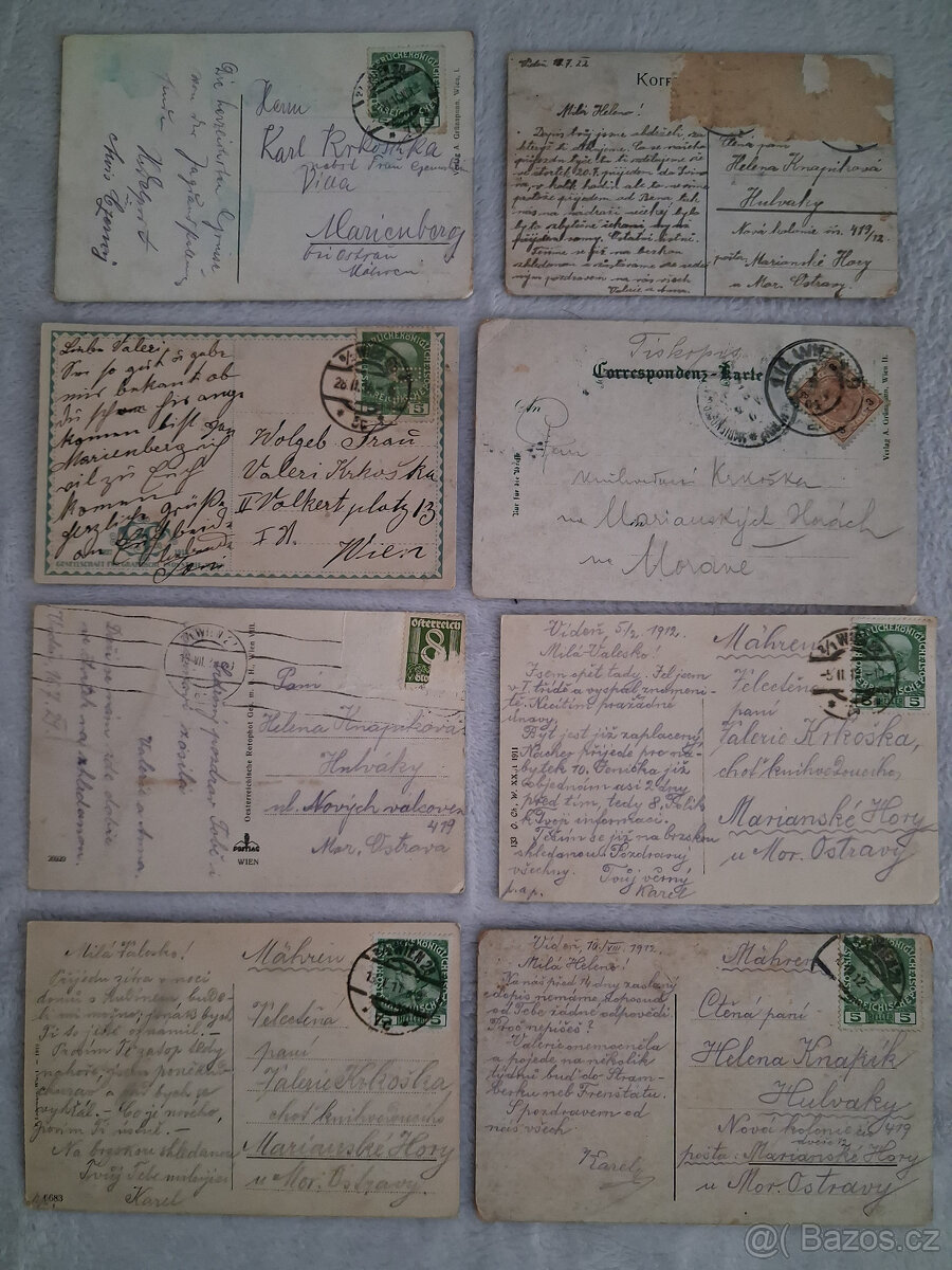 Pohlednice Vídeň. - 2