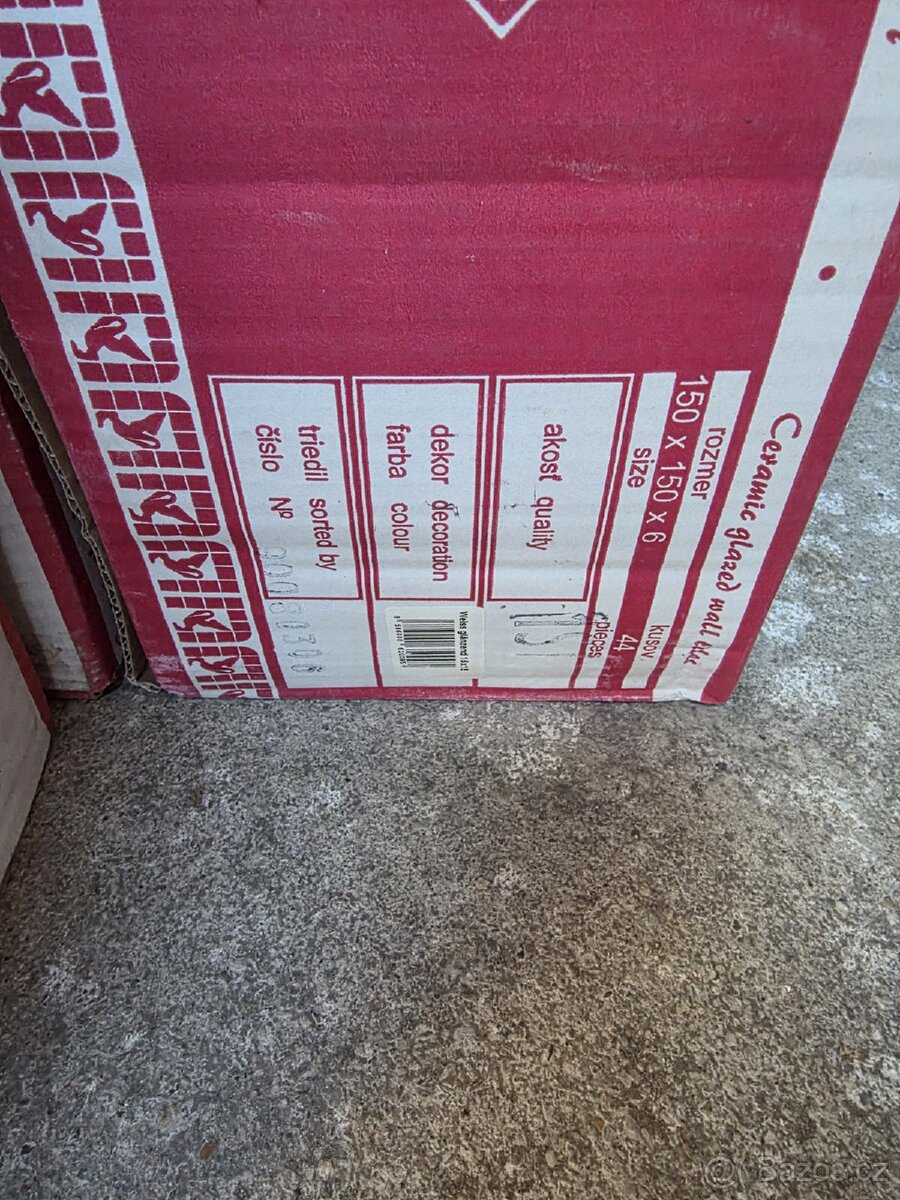 Obklady, dlažby- daruji - 2