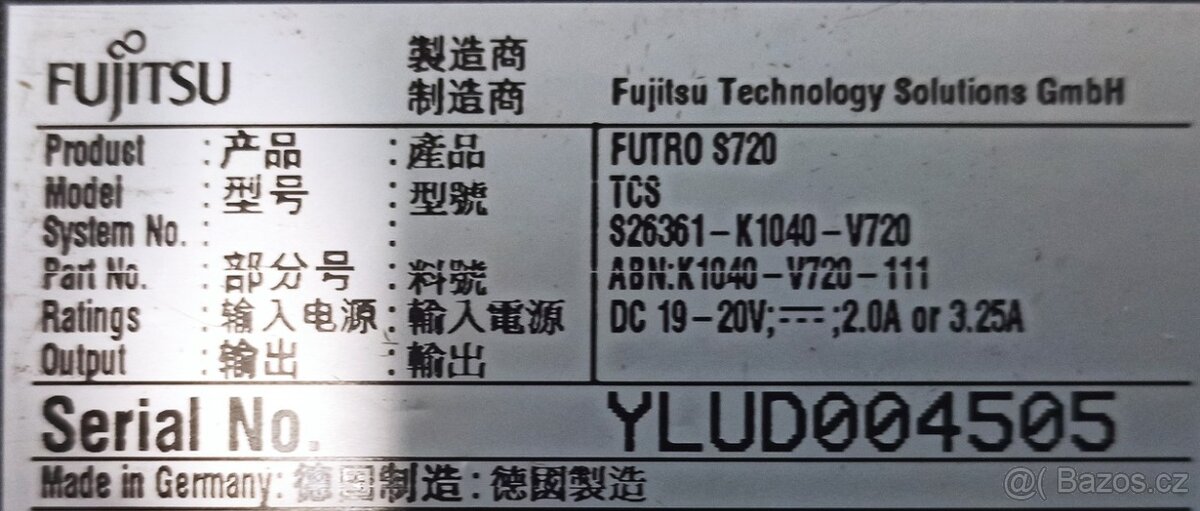 Mini počítač Fujitsu FUTRO S720 - 2