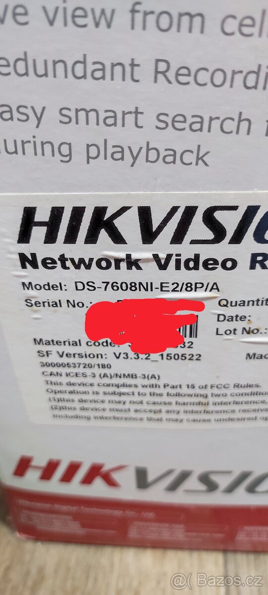 hikvision DS-7608NI-E2/8P/A - 2